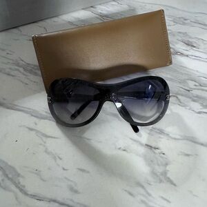 Vintage CHANEL Black  Sunglasses